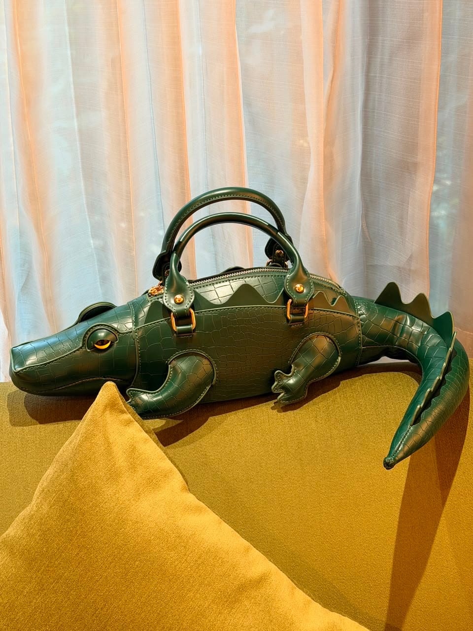Customer photo review of Crocetta Élan Mini Handbag in Vegan Leather