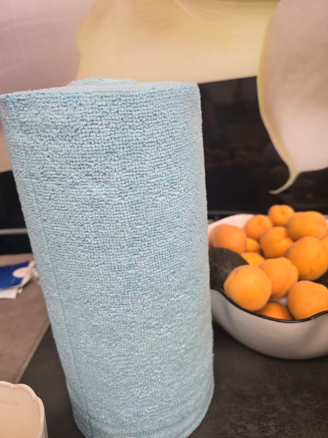 Customer photo review of מגבות מיקרופייבר בגליל רב פעמיות - תכלת