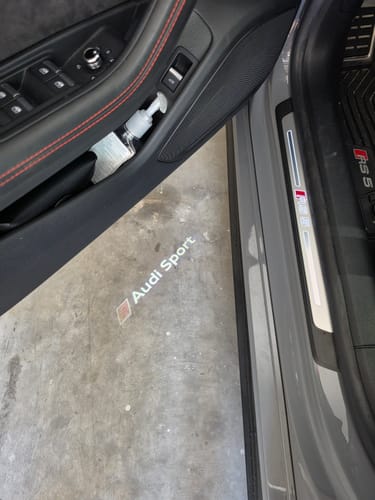 Customer photo review of AUDI DOOR LIGHTS