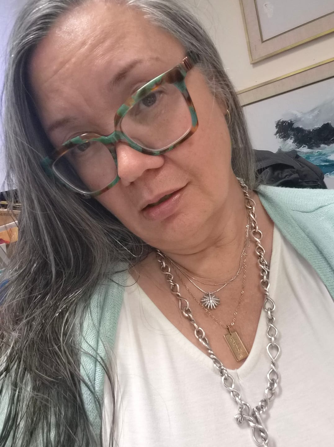 Customer photo review of Abundance Good Luck Necklace