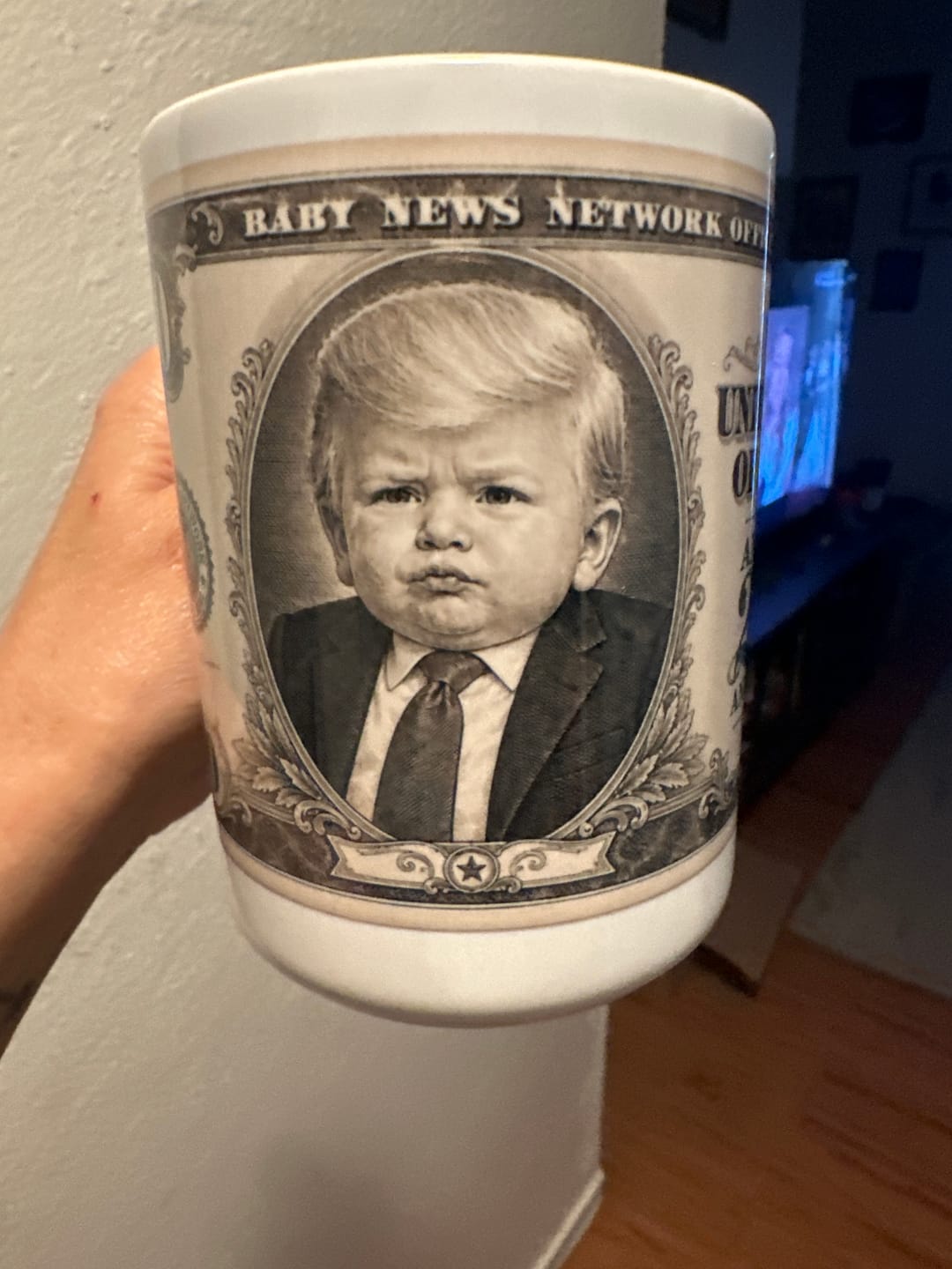 Customer photo review of "250th Anniversary Bill" Mug