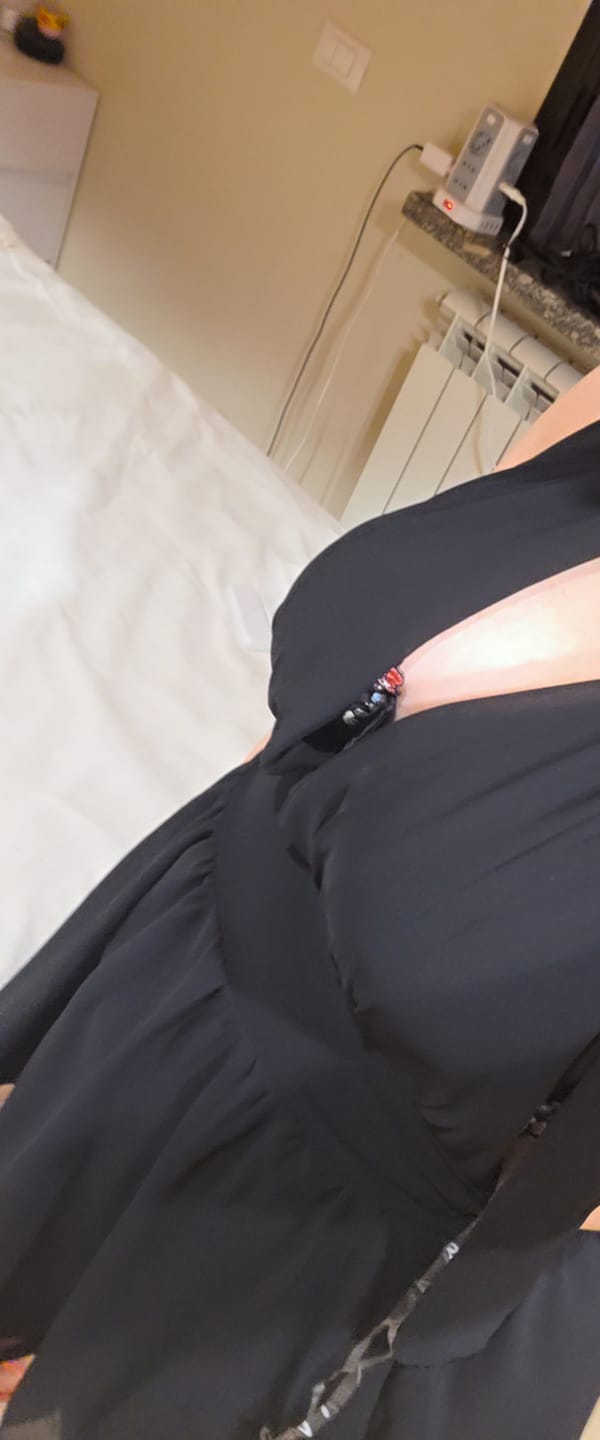 Customer photo review of Abito Sendy voilant - nero