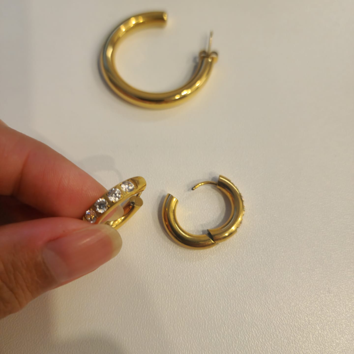 Customer photo review of PAVE HOOPS.