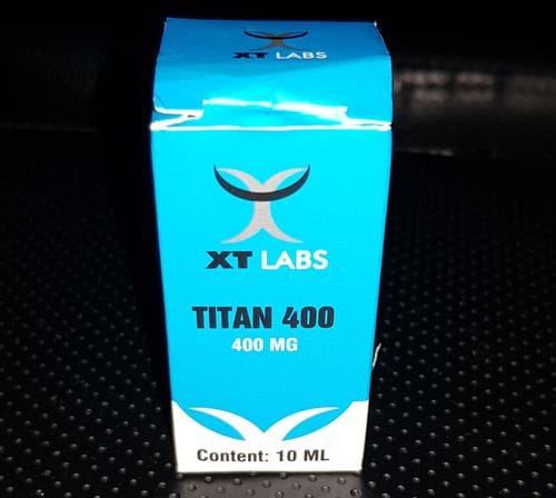Customer photo review of TITAN | Testosterona, Drostanolona & Trembolona Enantato 400mg 10ml