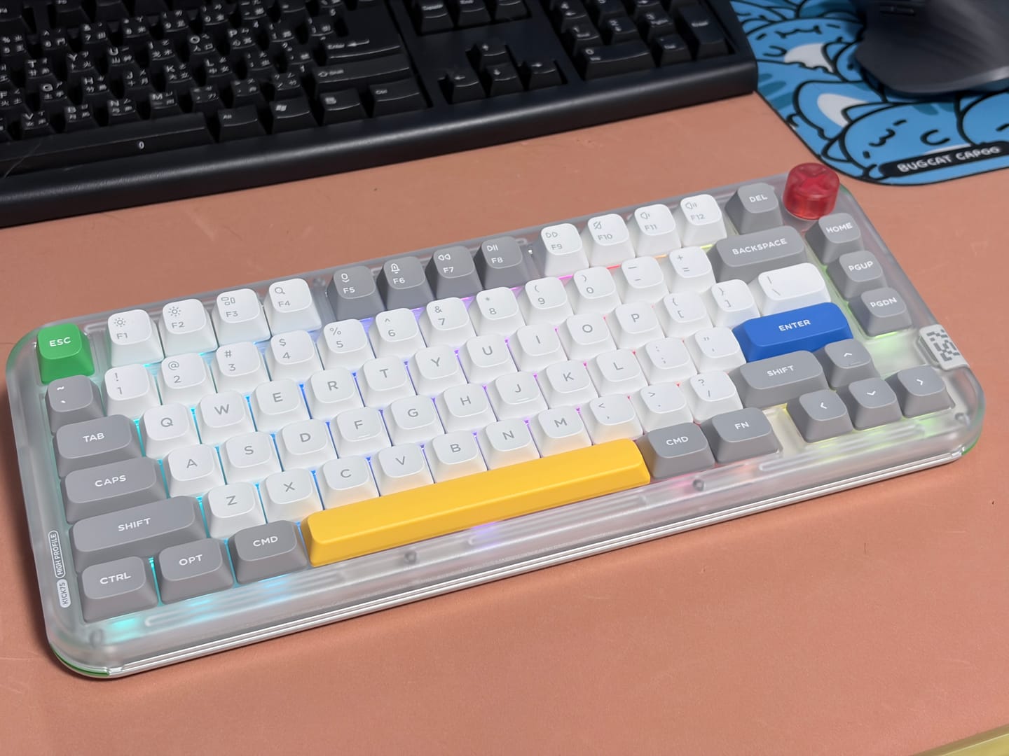 Customer photo review of NuPhy Kick75 三模高矮切換機械鍵盤