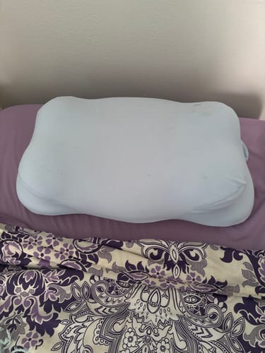 Customer photo review of Cloud Cooling Pillow Case