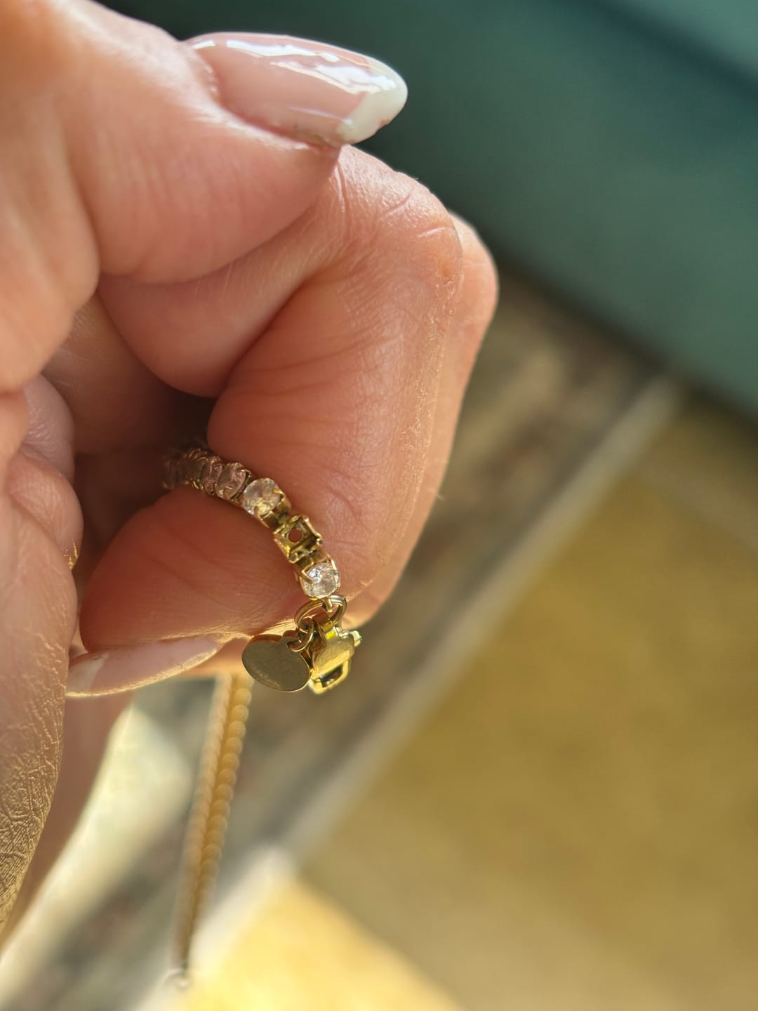 Customer photo review of Tennis Bracelet