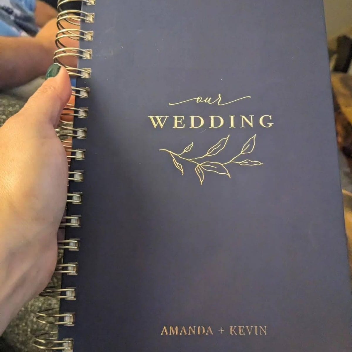 Customer photo review of Our Wedding Planner