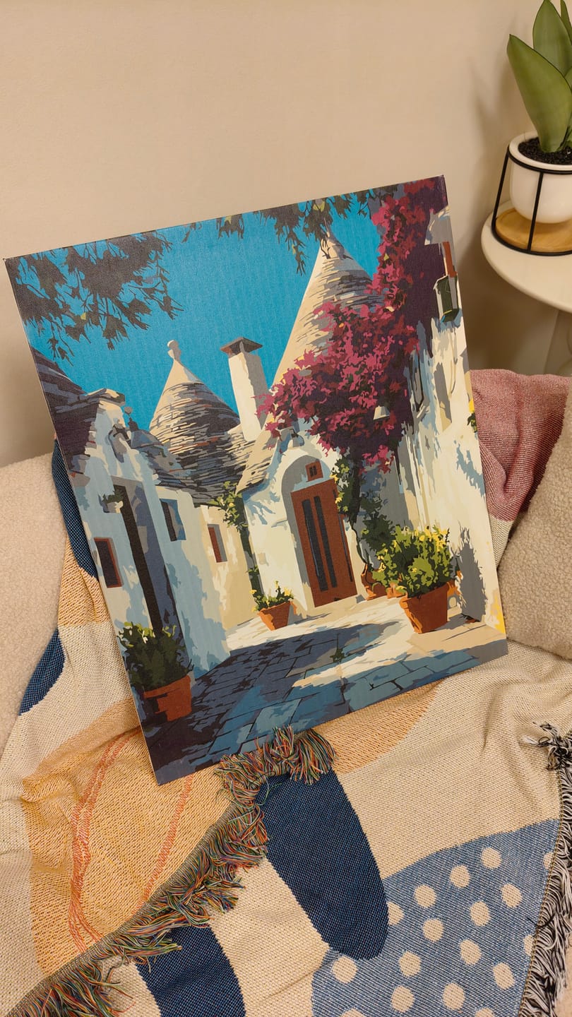 Customer photo review of Albero Bello | Paint by Number
