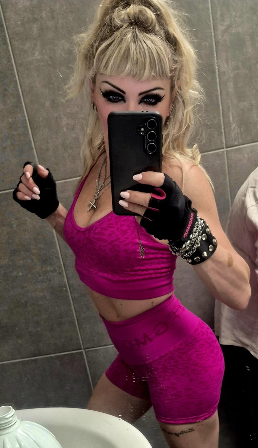 Customer photo review of Shorts Jungle Leopardo 2.0 Fuxia