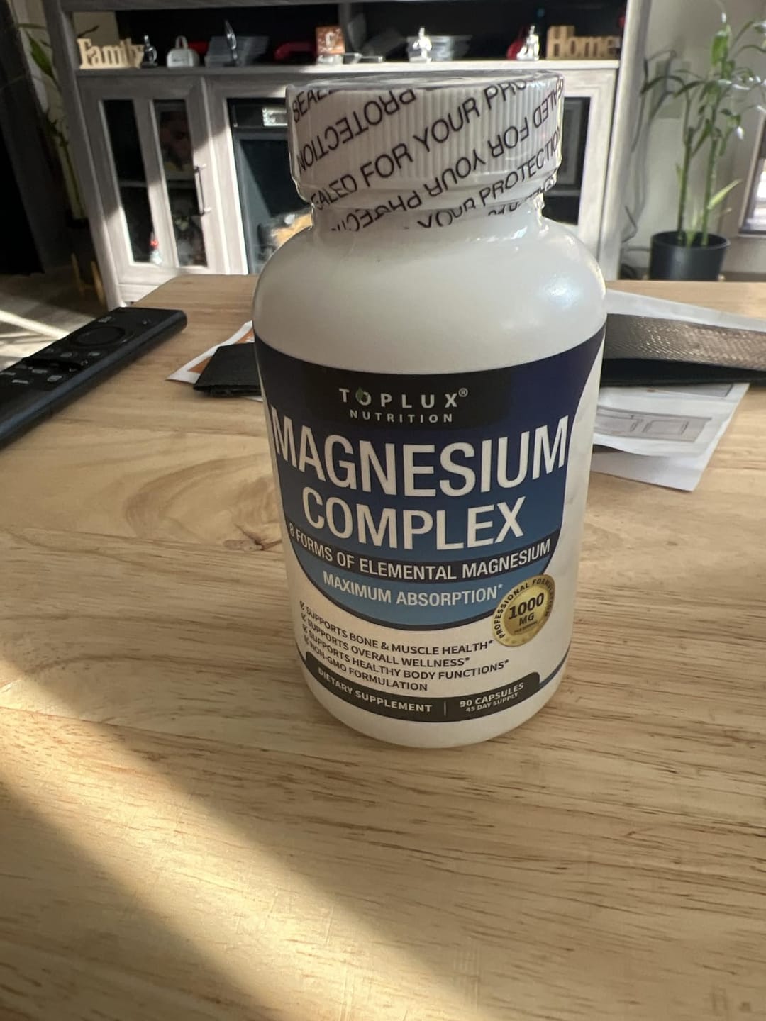 Customer photo review of ⚡ TOPLUX™ Magnesium Complex - Recupera tu energía y bienestar
