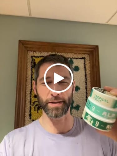 Customer photo review of Spearmint Nicotine Pouches