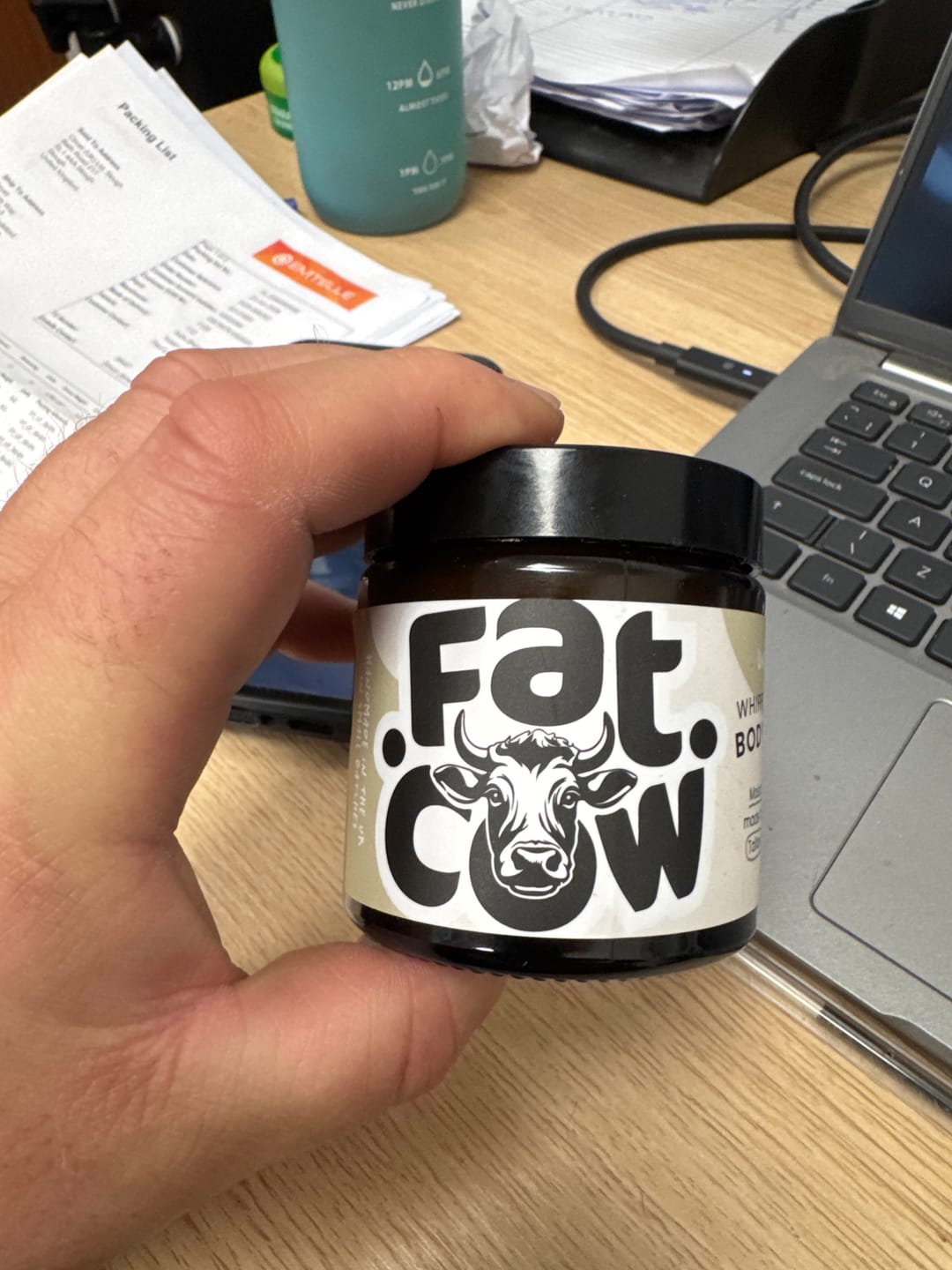 Customer photo review of Nose to Tail | Body & Face Grass-Fed Tallow Cream Bundle