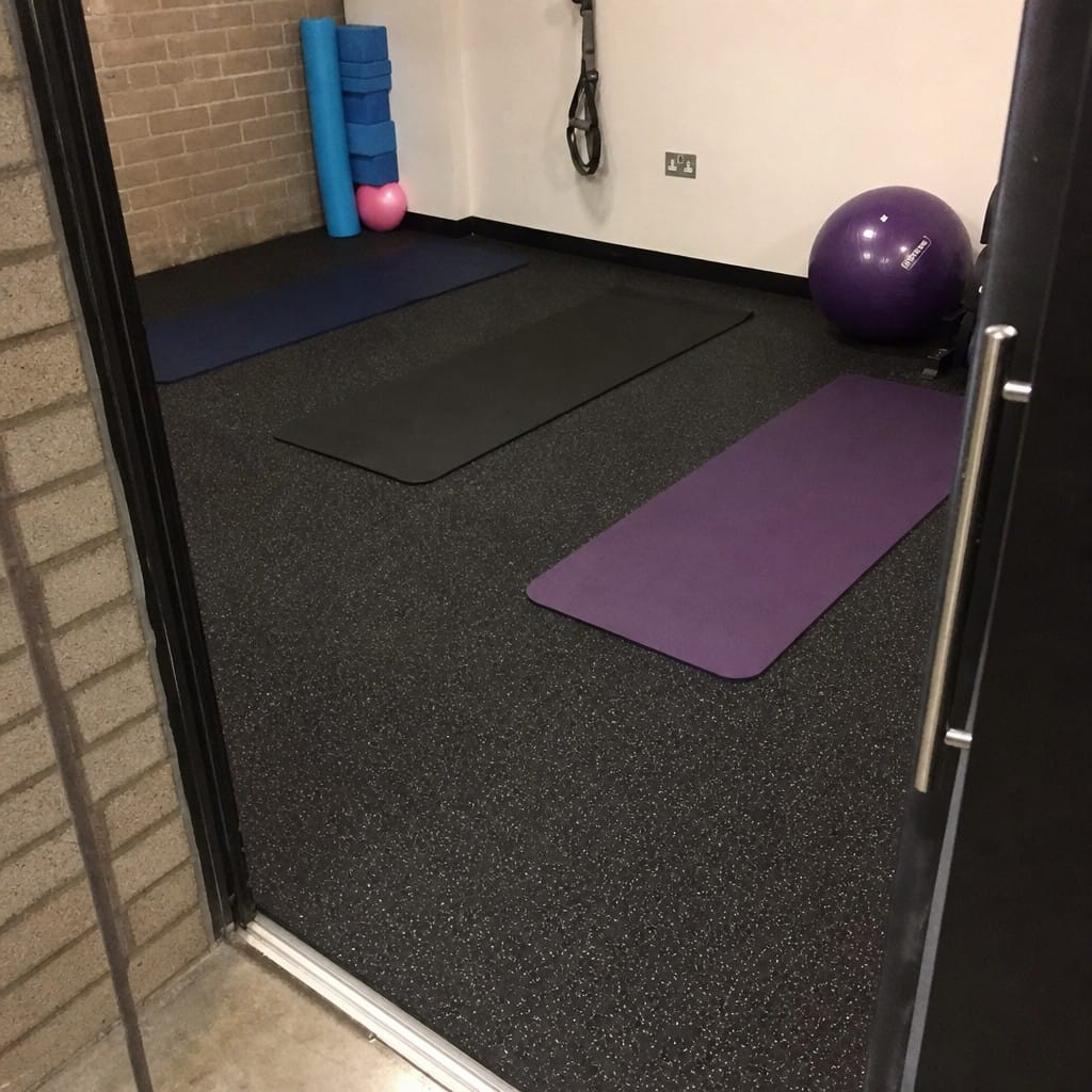 Customer photo review of Gym Flooring Rolls UK | Rubber Roll 1m Wide | Cut to Length