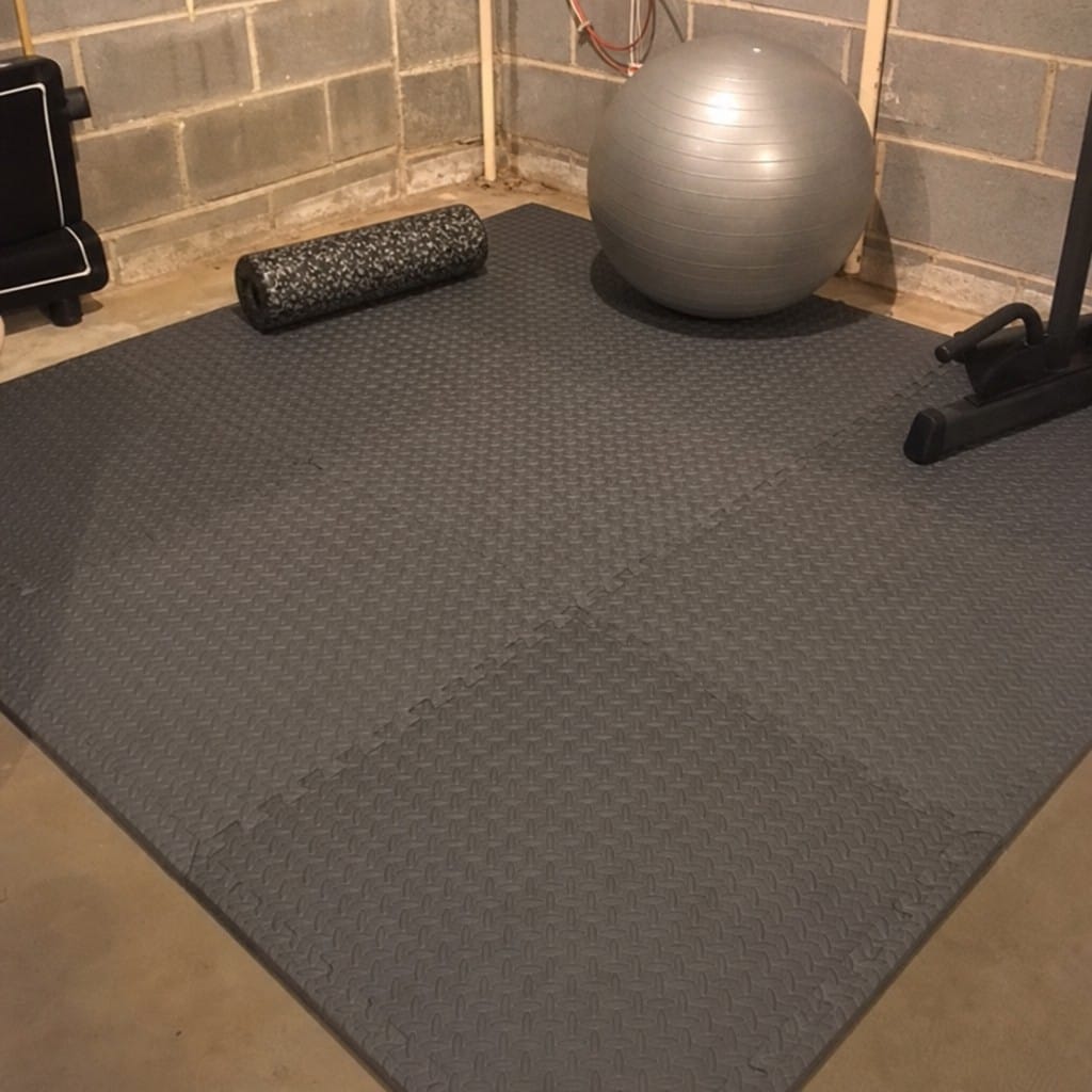 Customer photo review of Anti Fatigue Gym Mats UK | EVA Interlocking Tiles | 610mm