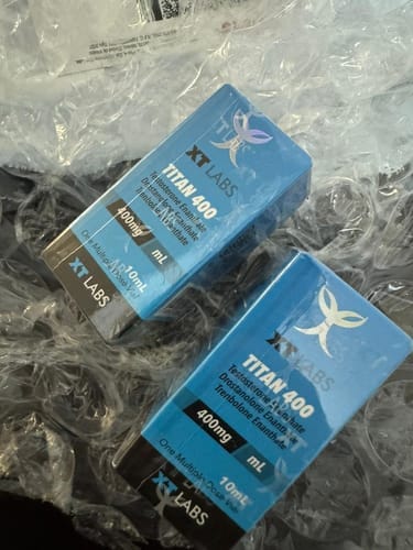 Customer photo review of TITAN | Testosterona, Drostanolona & Trembolona Enantato 400mg 10ml