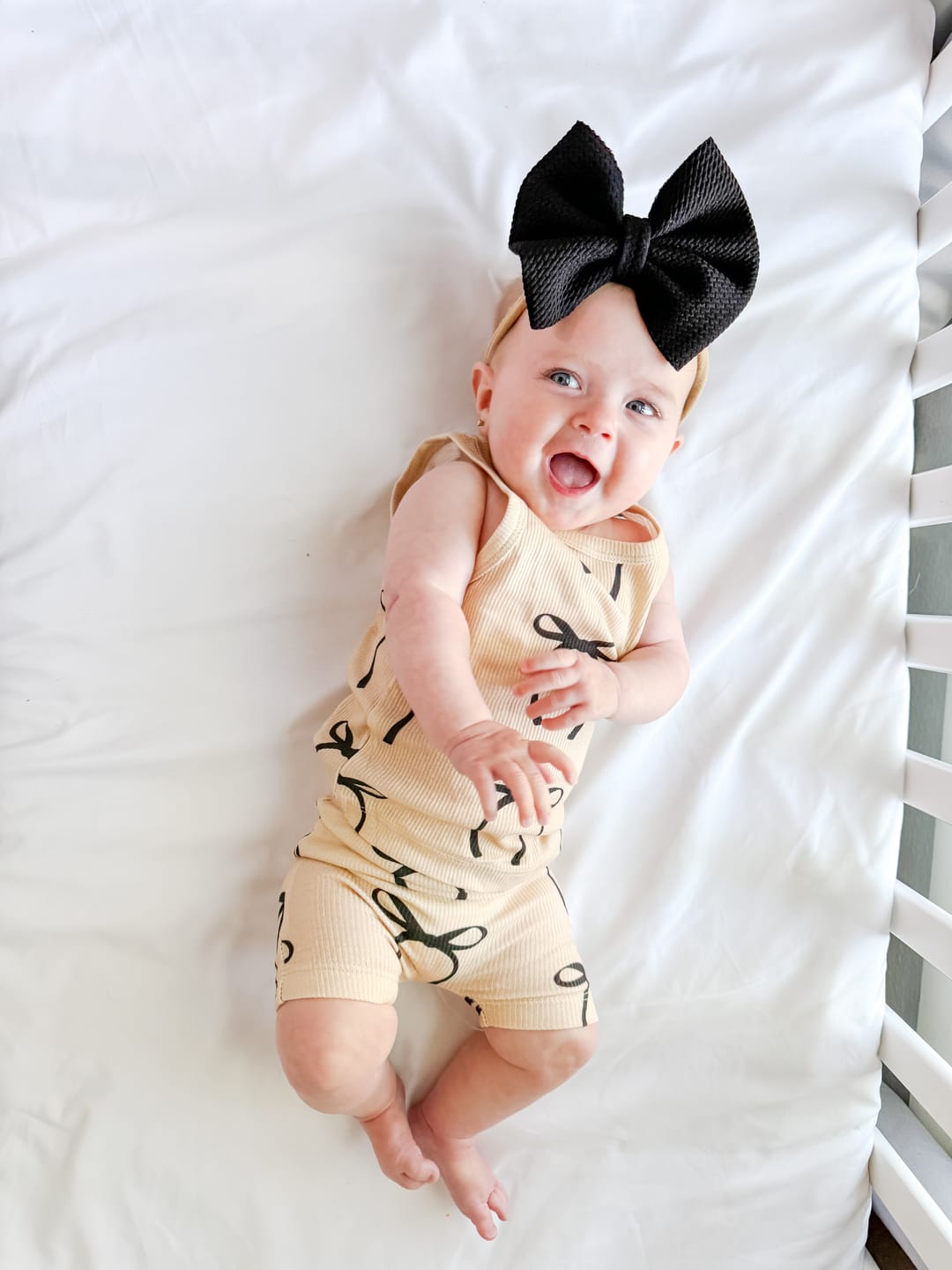 Customer photo review of Tank + Biker Two Piece Set in Lana (Bows)