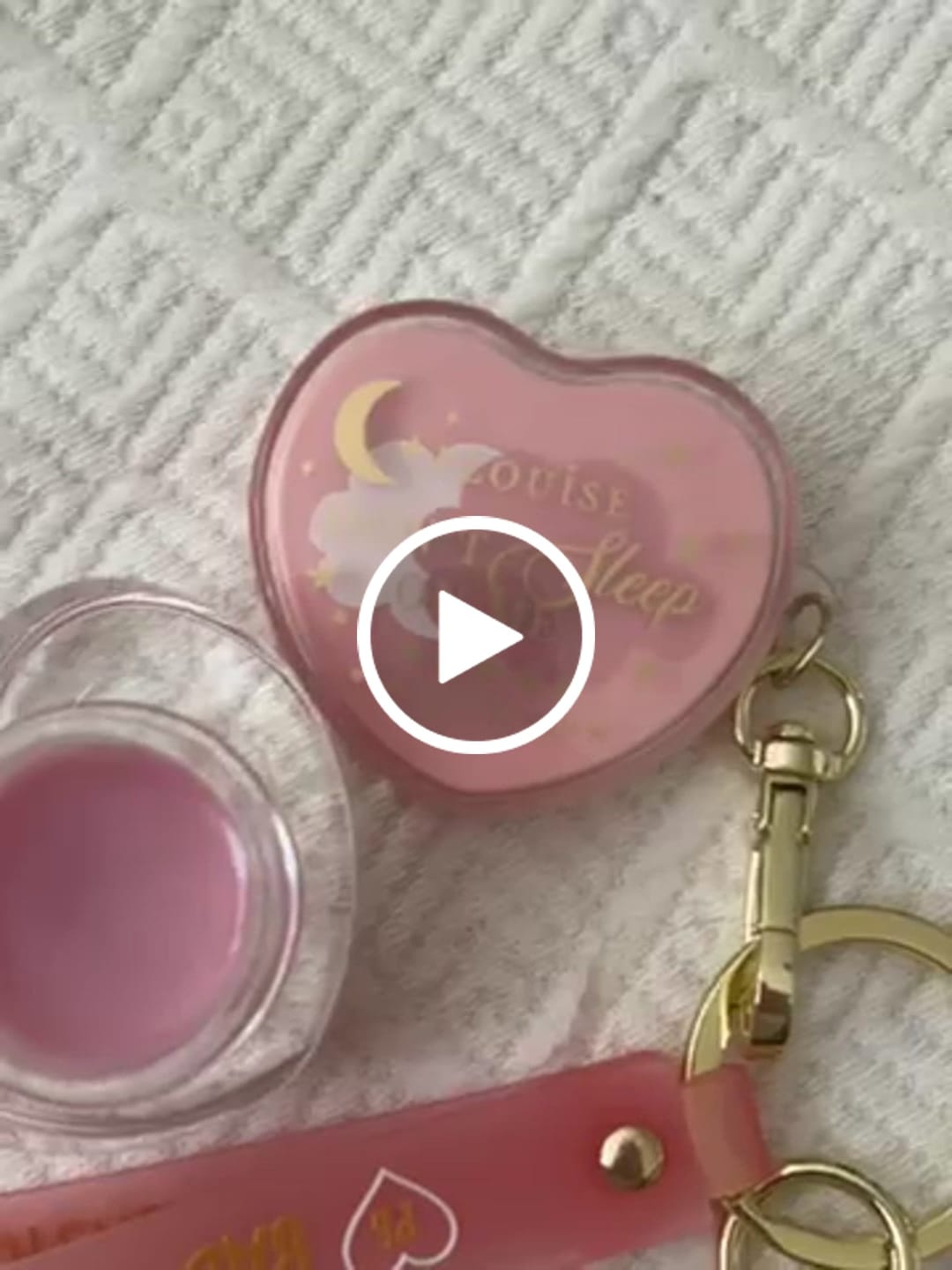Customer video review of Lip Sleeping Mask
