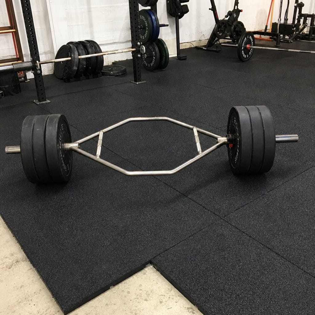 Customer photo review of 20mm Rubber Gym Tiles UK | 1m² Interlocking | 400kg Drop Rated