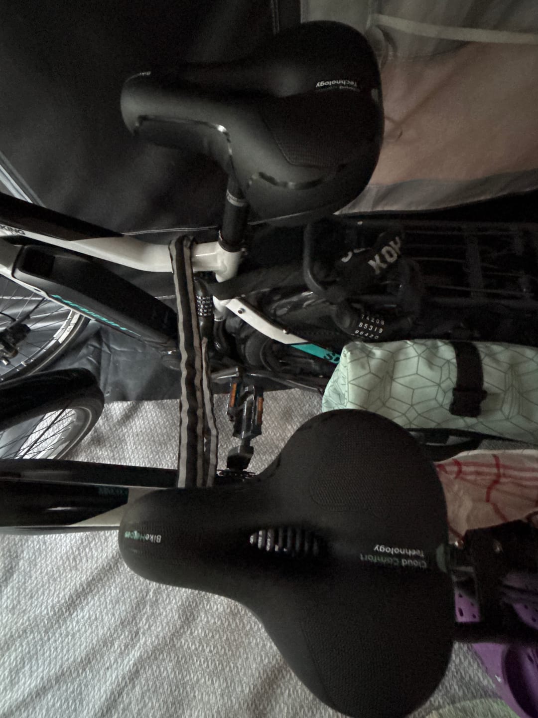 Customer photo review of StorageMax Satteltasche