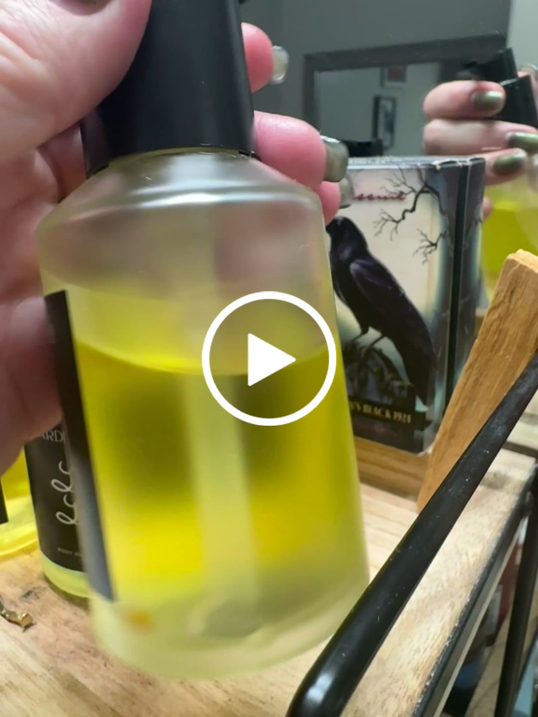 Customer video review of NIRVANA (SALT WATER VANILLA)BODY OIL (new)