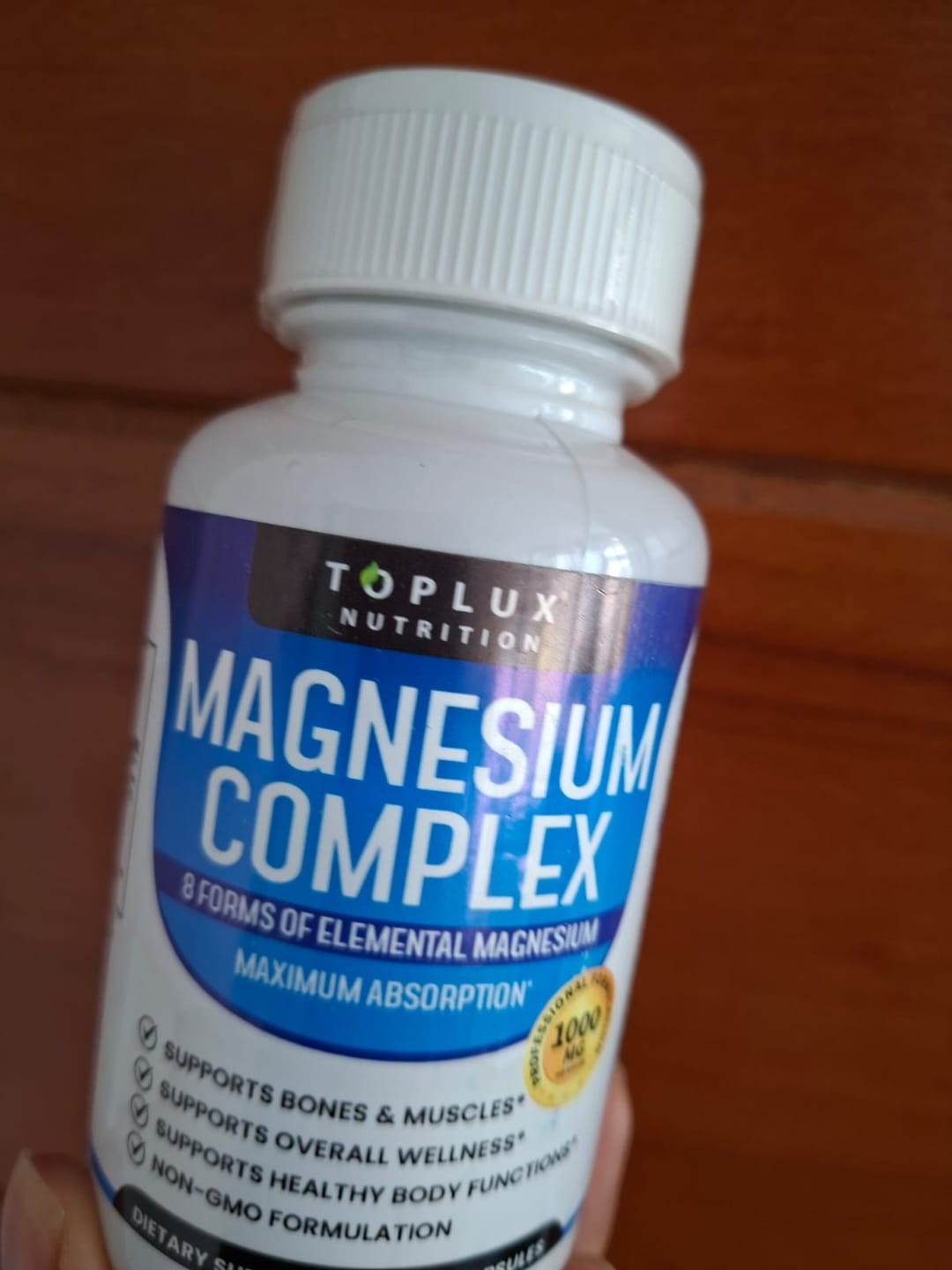 Customer photo review of ⚡ TOPLUX™ Magnesium Complex - Recupera tu energía y bienestar