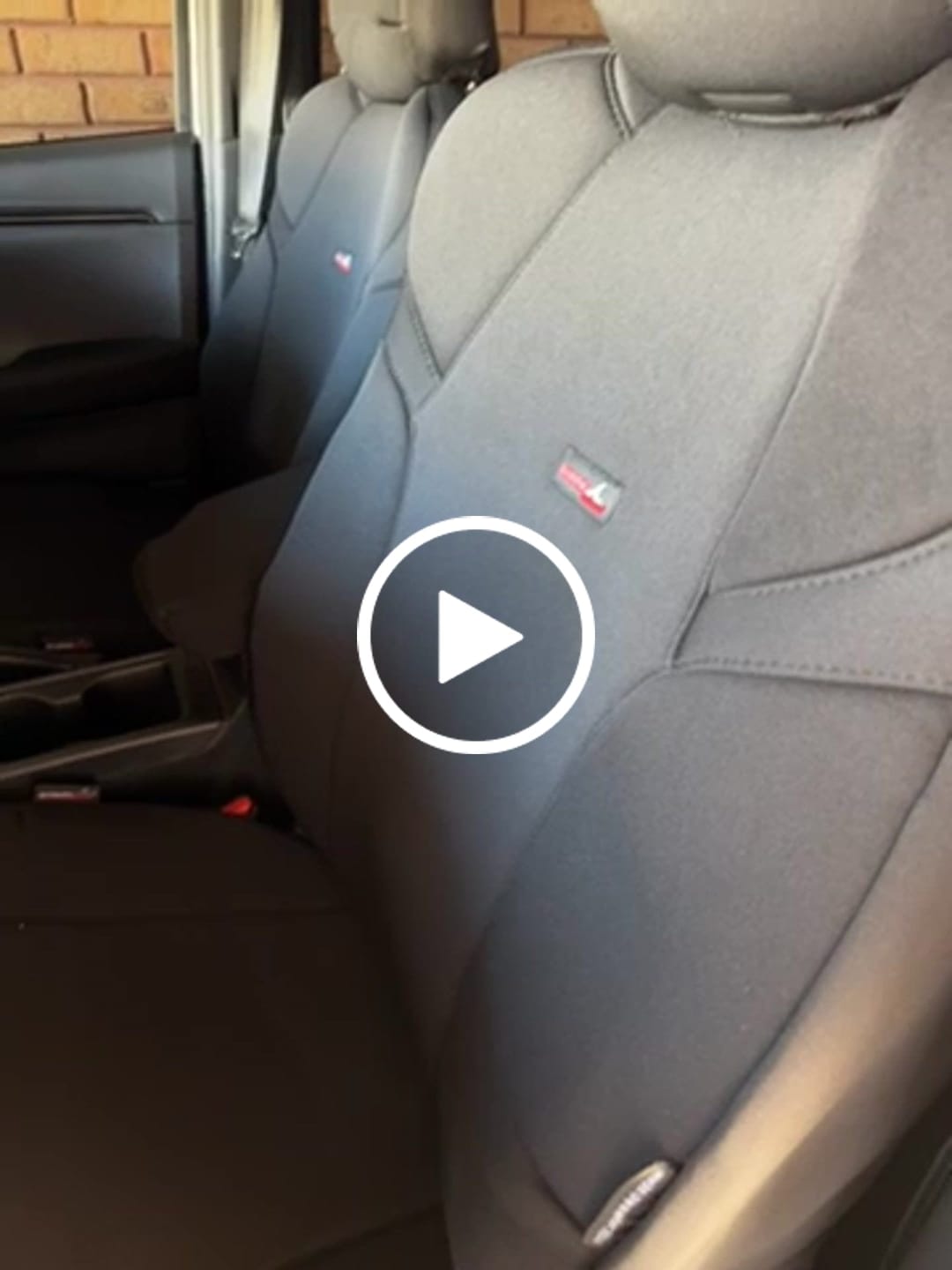 Customer video review of Sharkskin PLUS Seat Covers for Isuzu D-Max Crew/Dual Cab (July/2020-On)