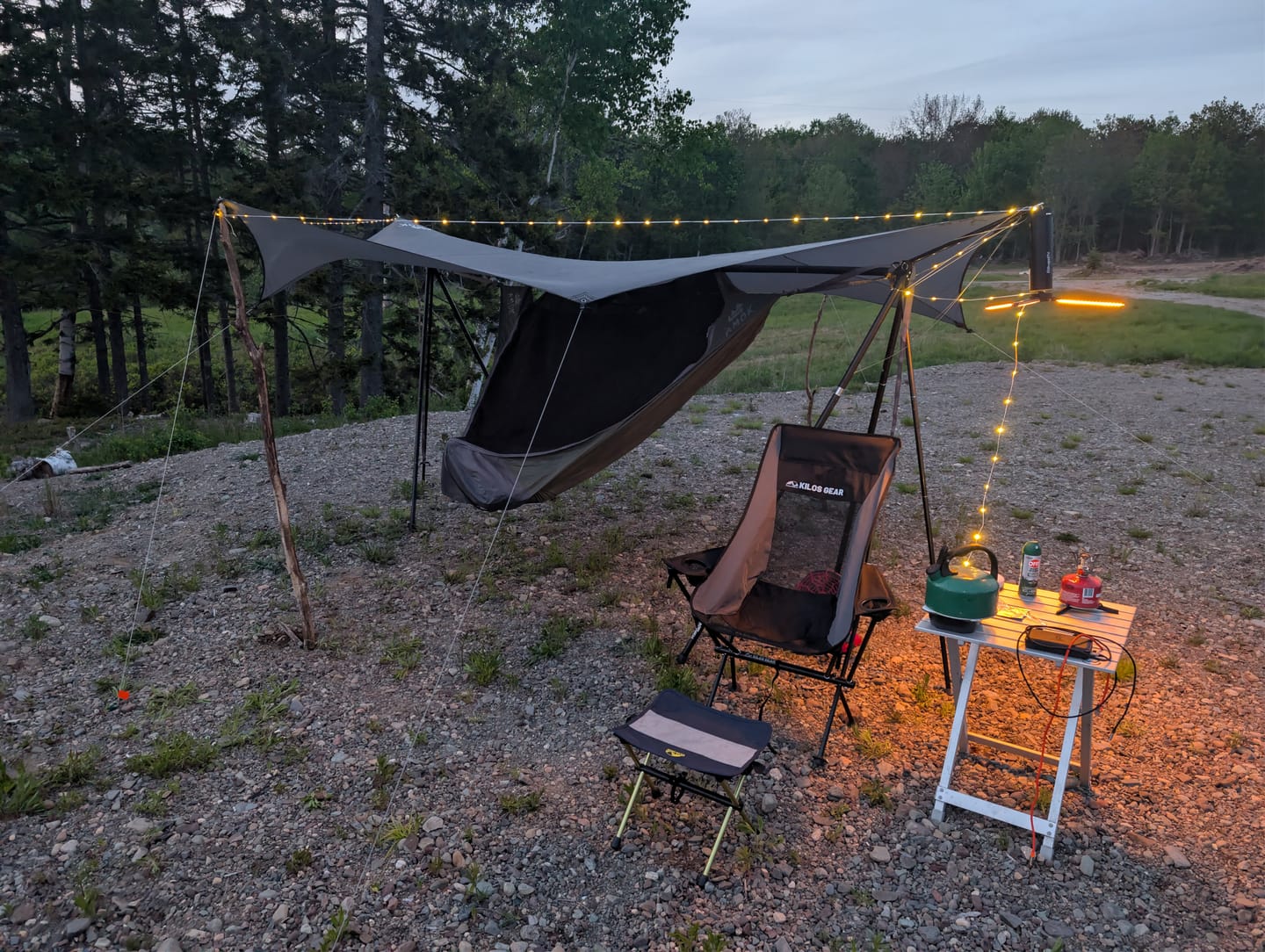 Customer photo review of Turtlebug Camper Hammock Stand