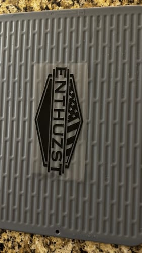Customer photo review of HOLY GRAIL DECAL