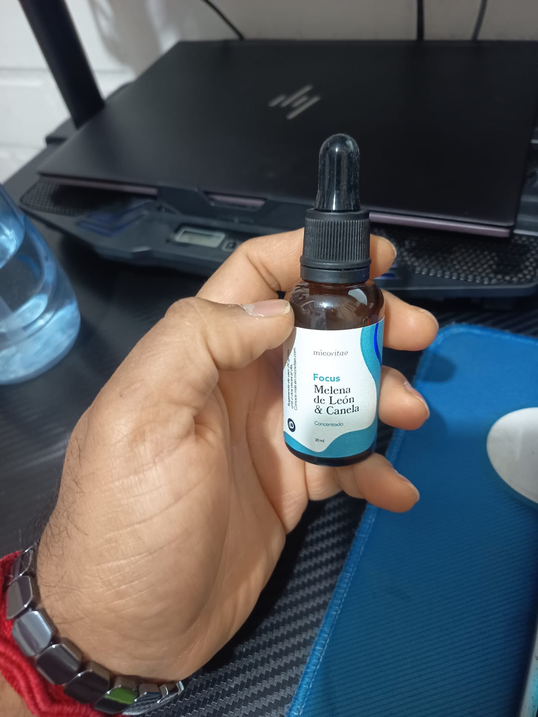 Customer photo review of Focus | Extracto de Melena de León