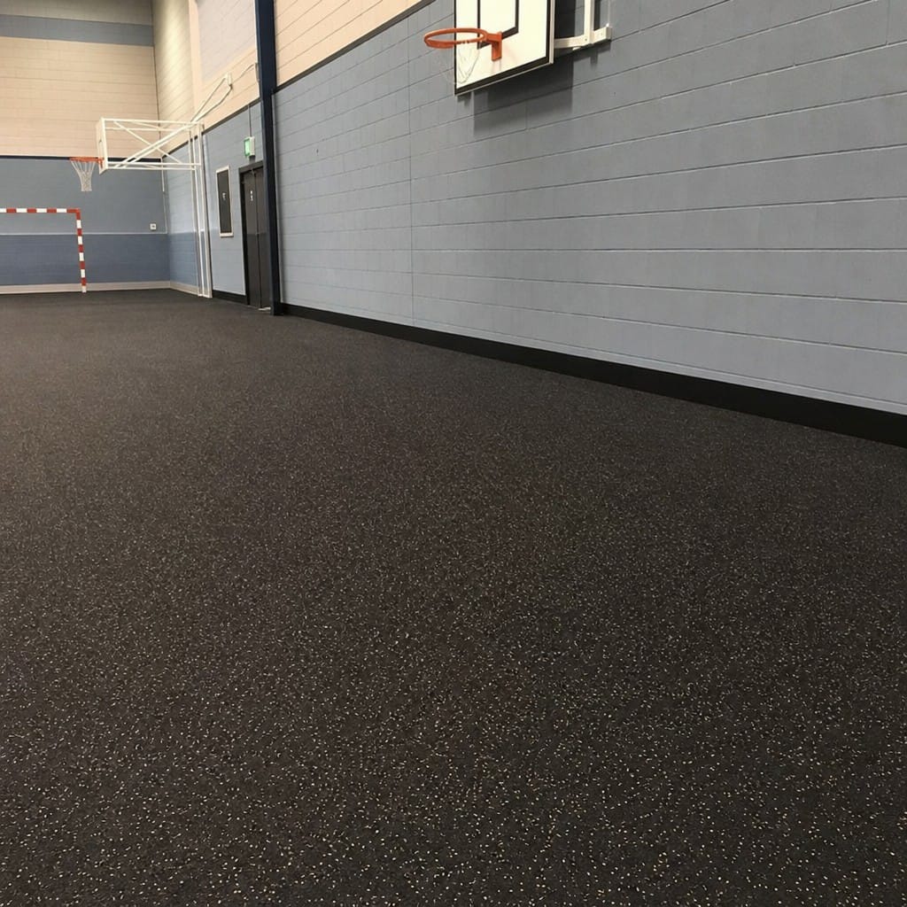 Customer photo review of Gym Flooring Rolls UK | Rubber Roll 1m Wide | Cut to Length