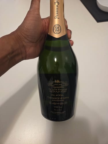 Customer photo review of Perrier Jouet Grand Brut