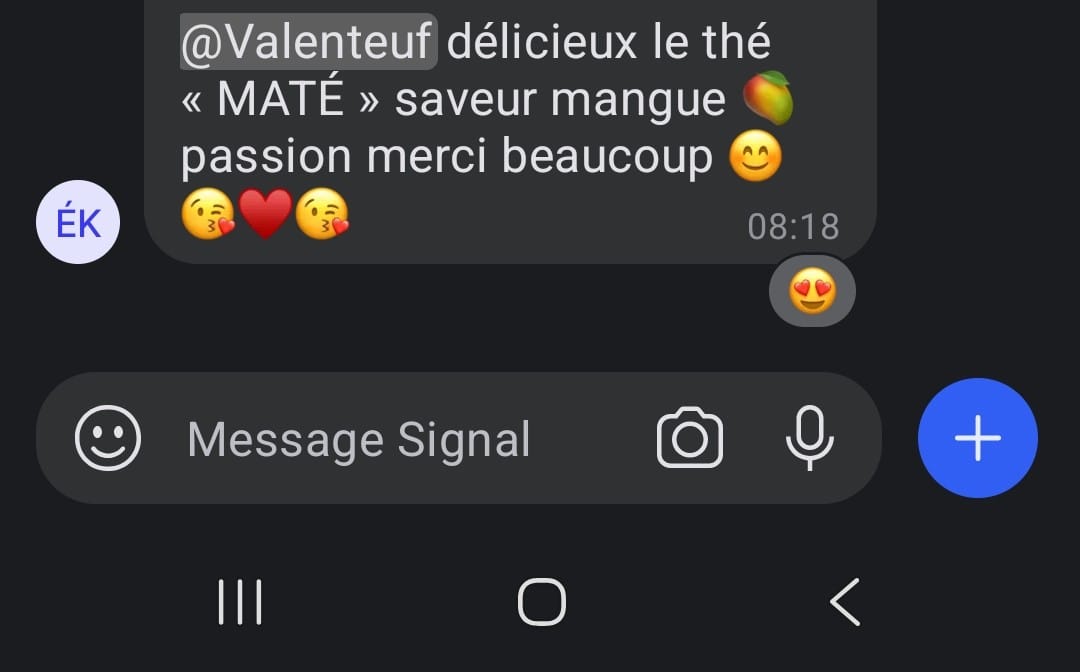 Customer photo review of Le thermos Matéin™