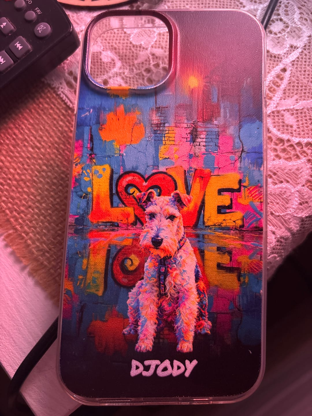 Customer photo review of Streetart - Coque de téléphone personnalisée