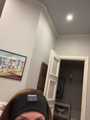 Customer photo review of CozyBand Wireless Headphones