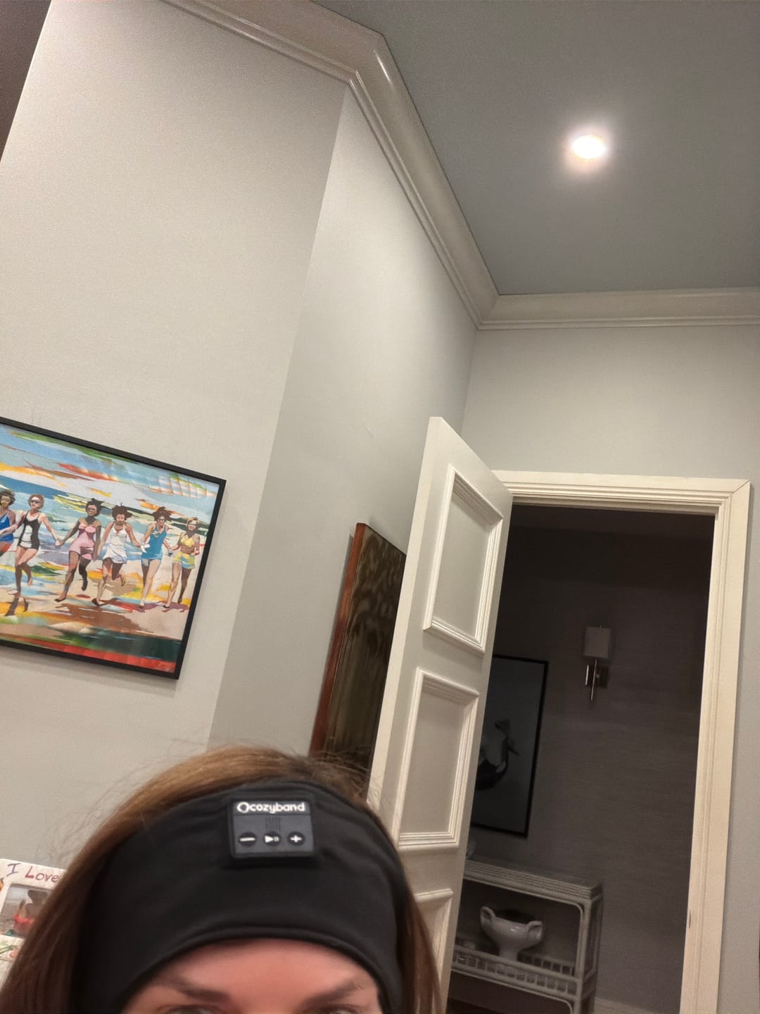Customer photo review of CozyBand Wireless Headphones