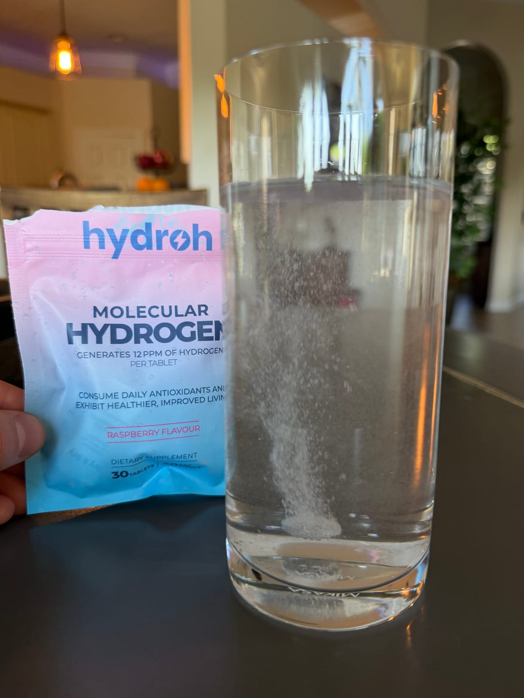 Customer photo review of Hydrogen Water Tablets