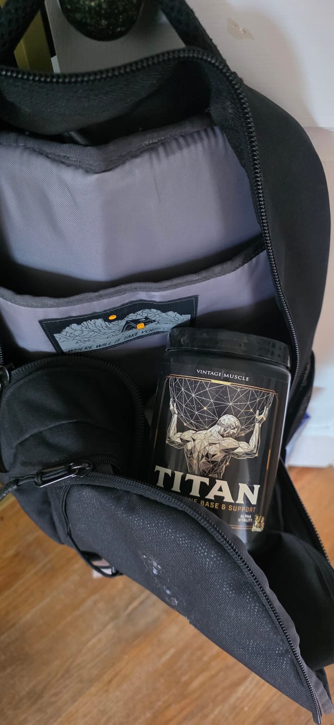 Customer photo review of Natty Testosterone Base Blend - TITAN