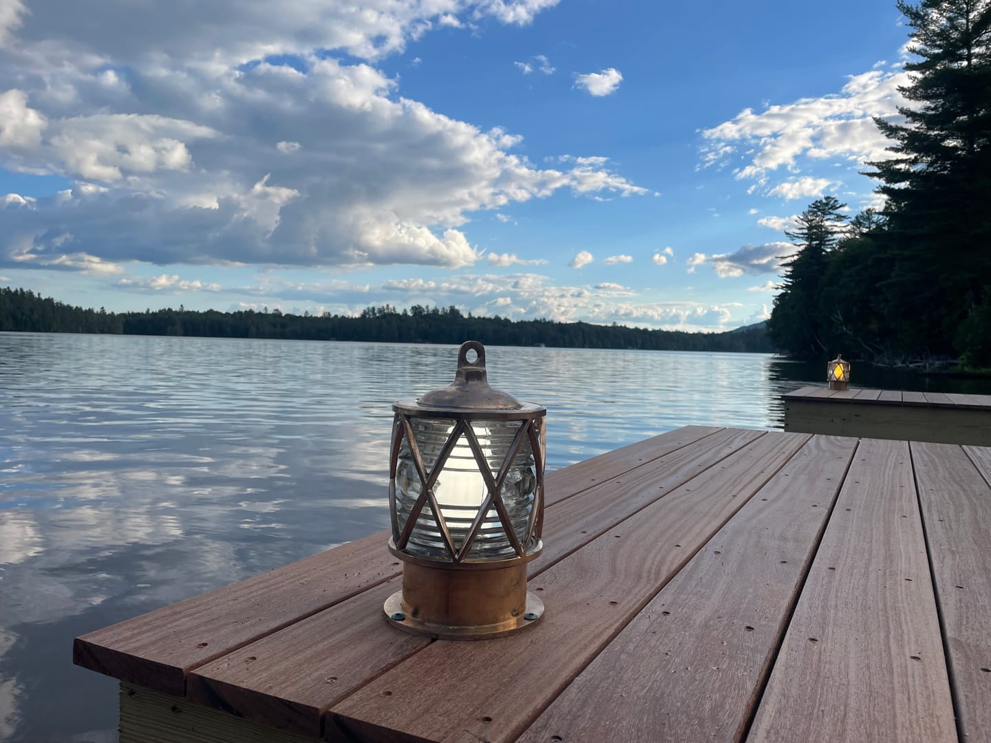 Customer photo review of Belfast Brass Piling/Dock Light