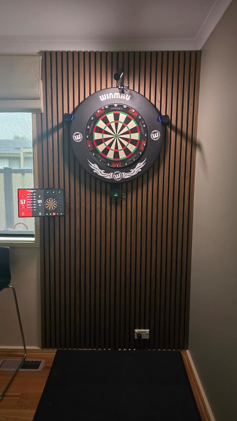 Customer photo review of Target - TOR Professional Dartboard