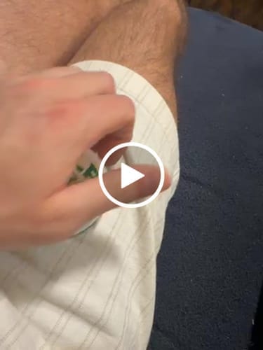 Customer photo review of Mountain Wintergreen Nicotine Pouches