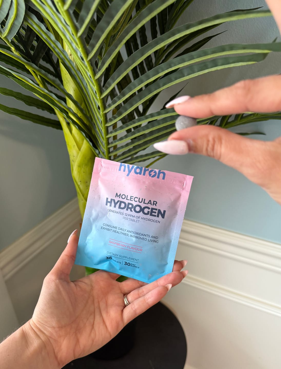 Customer photo review of Hydrogen Water Tablets