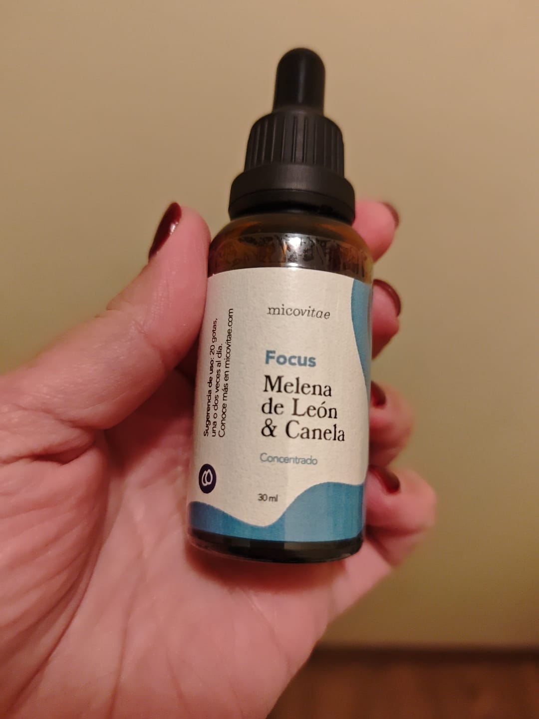 Customer photo review of Focus | Extracto de Melena de León