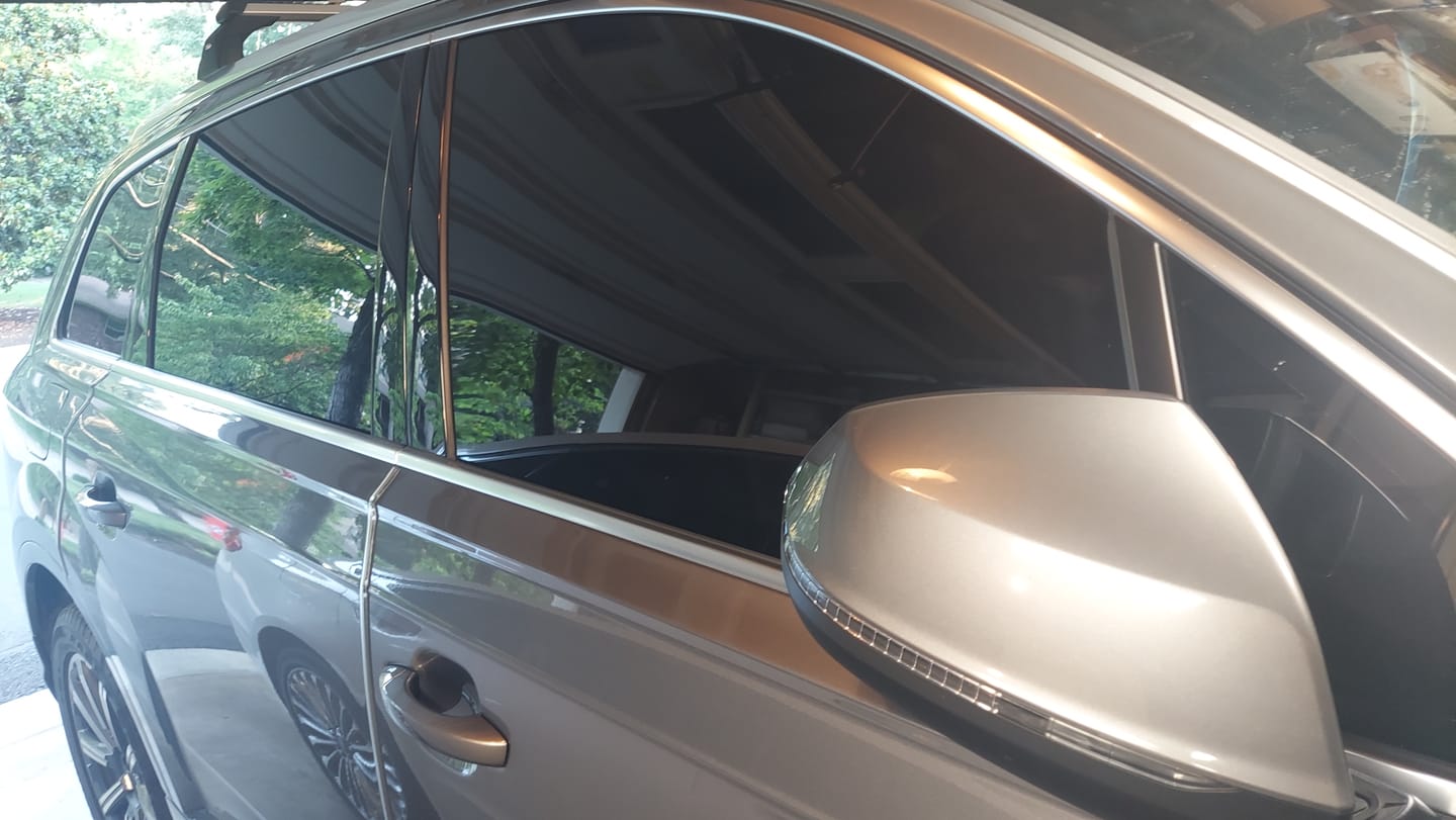 Customer photo review of Diamond Shine Glass Cleaner