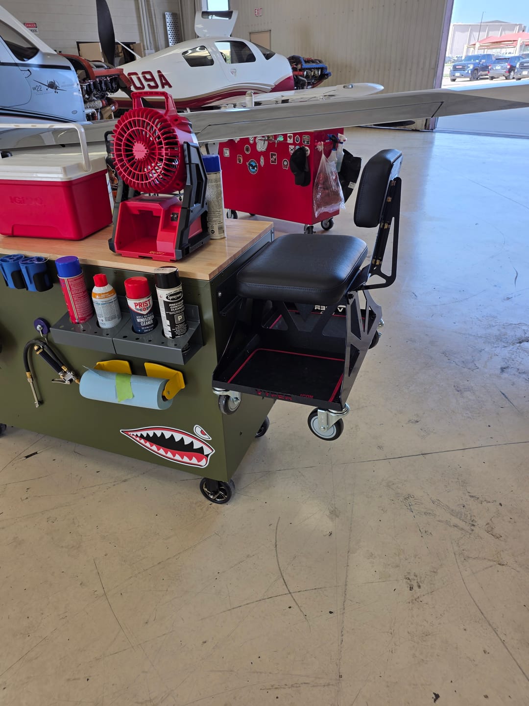 Customer photo review of WALL/CART MOUNT: LOW-PRO