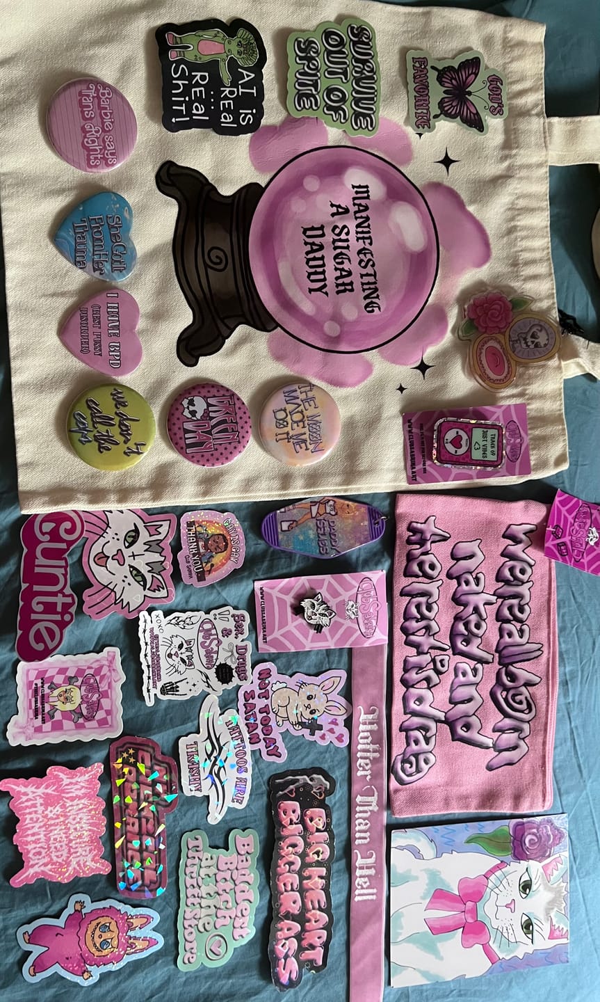 Customer photo review of Deluxe Chaos Mystery Bag