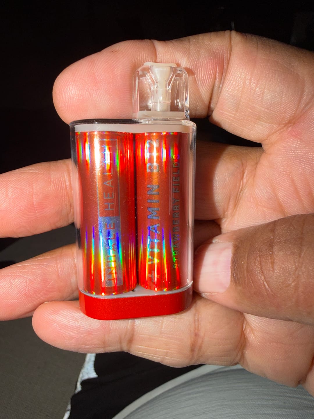 Customer photo review of 3-PACK Vitamin B12 Strawberry Fields