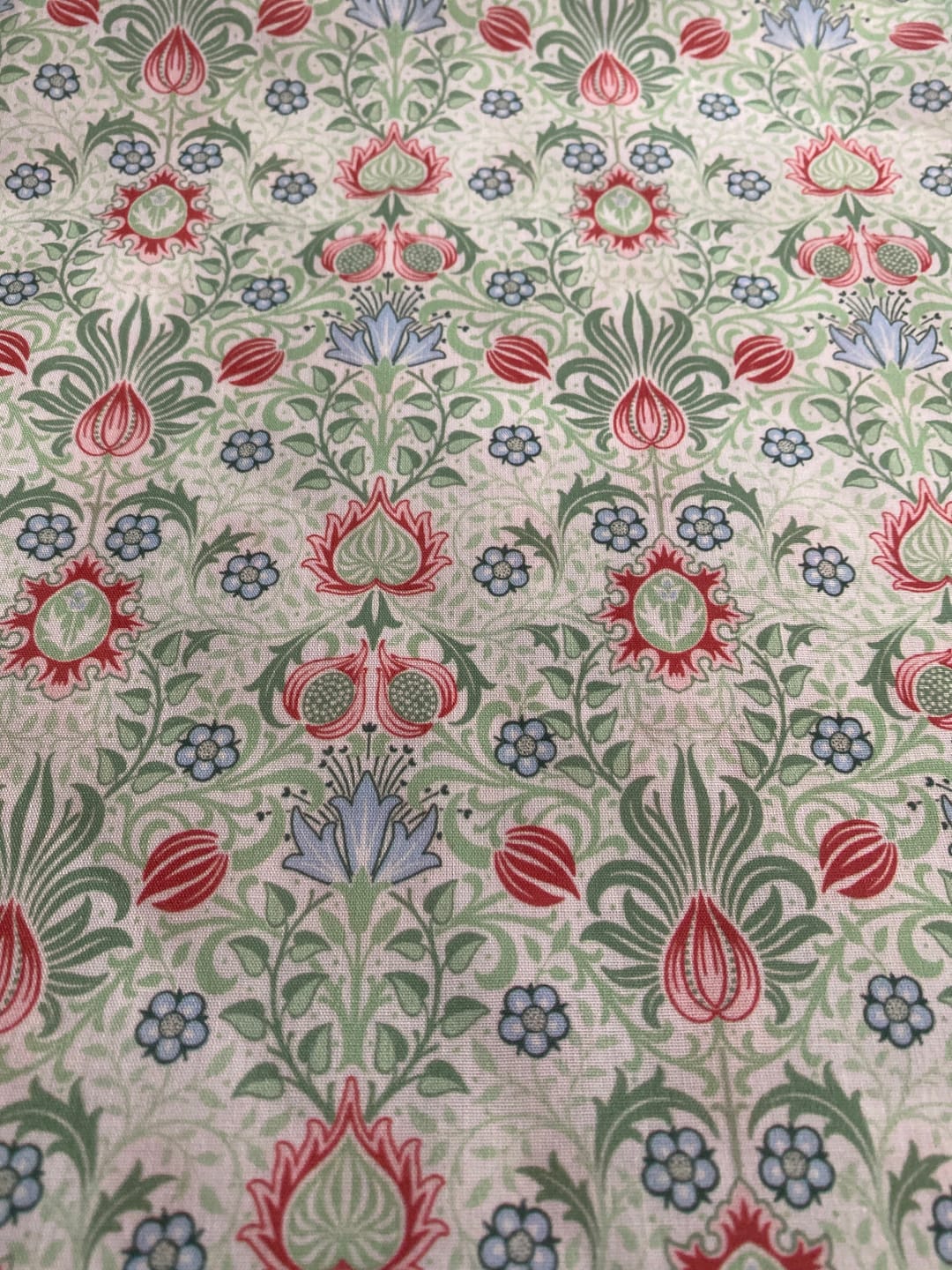 Customer photo review of Vintage Meadow Polycotton Fabric