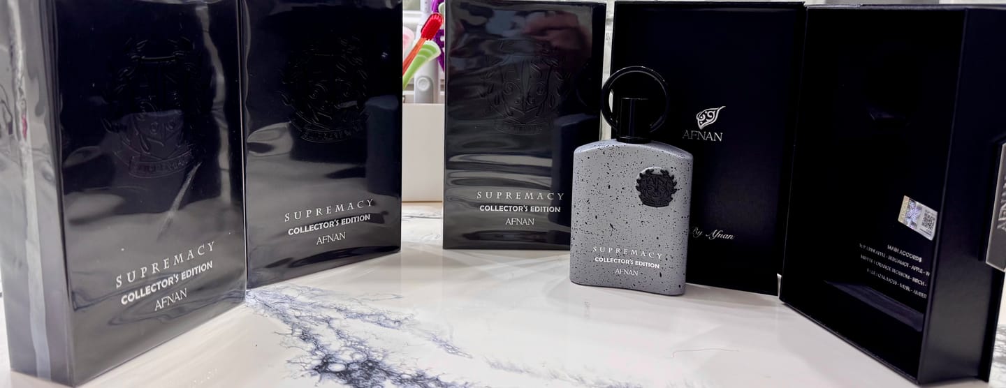 Customer photo review of Afnan Supremacy Collector's Edition Eau de Parfum Spray for Men 3.4 oz
