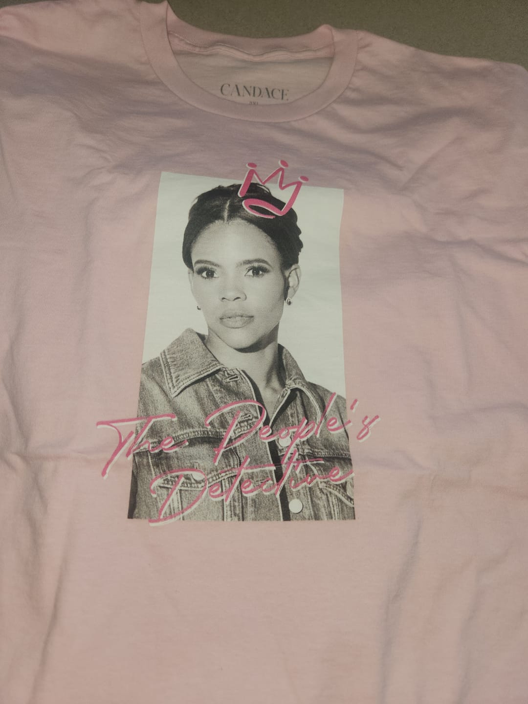 Customer photo review of People's Detective T-Shirt
